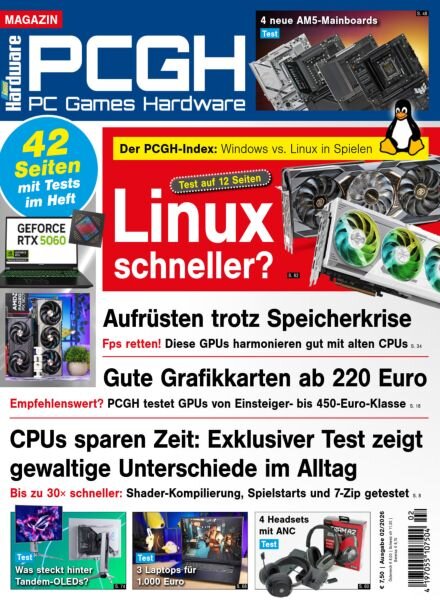 PC Games Hardware – Februar 2026 Cover