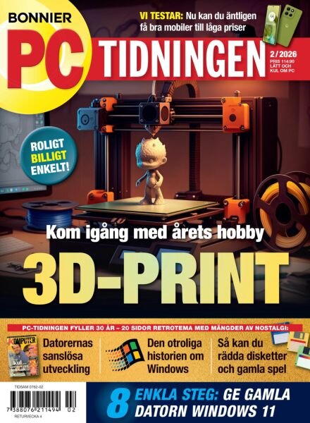 PC Tidningen – Januari 2026 Cover