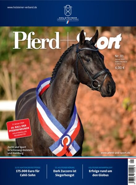 Pferd + Sport Holsteiner – Januar 2026 Cover