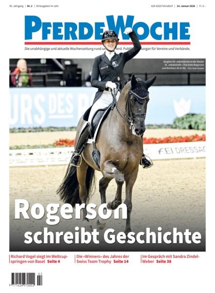 PferdeWoche – 14 Januar 2026 Cover