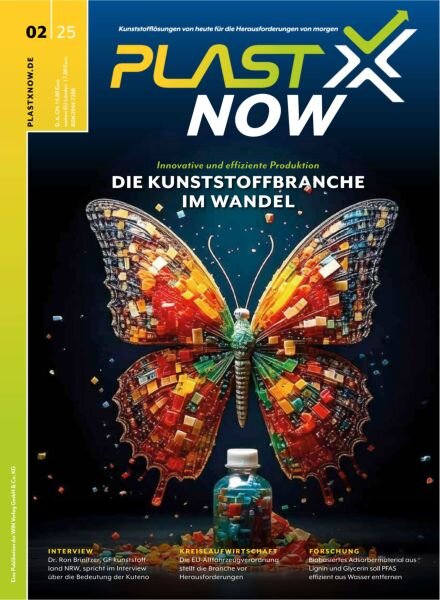 PlastXnow Magazin – Nr 2 2025 Cover