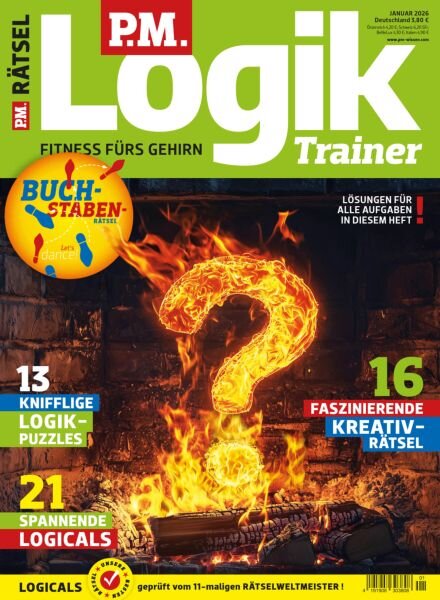 PM Logik Trainer – Januar 2026 Cover