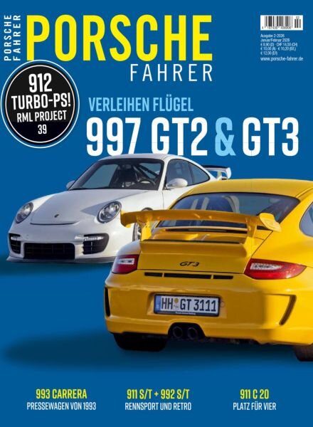 Porsche Fahrer – Januar-Februar 2026 Cover