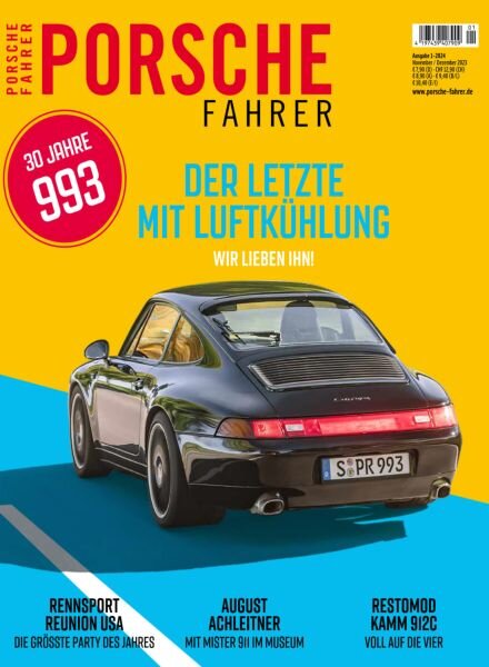 Porsche Fahrer – November-Dezember 2023 Cover
