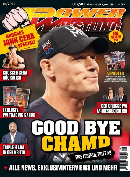 Power-Wrestling – Januar 2026 Cover