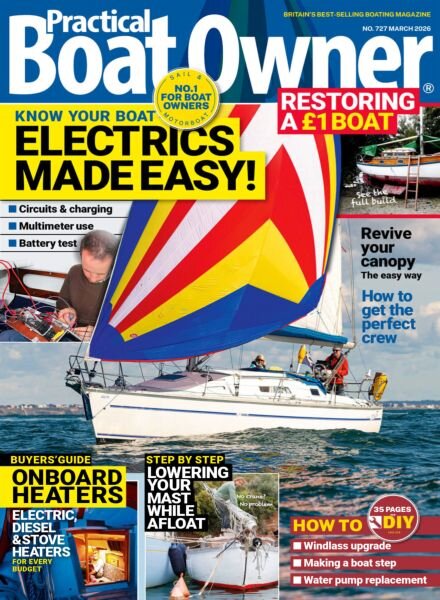 Practical Boat Owner – March 2026 Cover