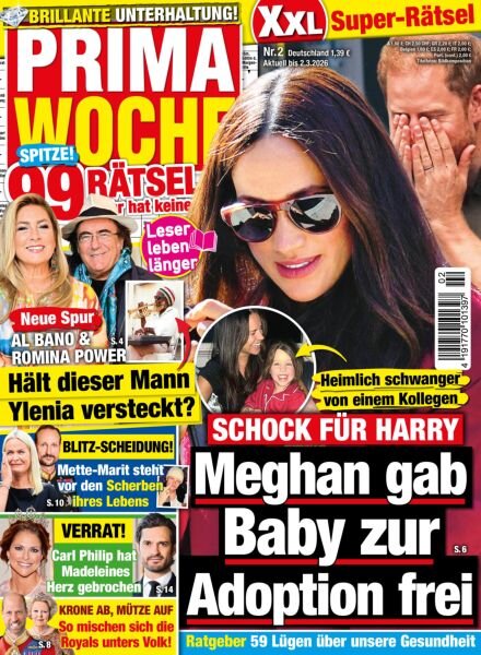 Prima Woche – Januar 2026 Cover