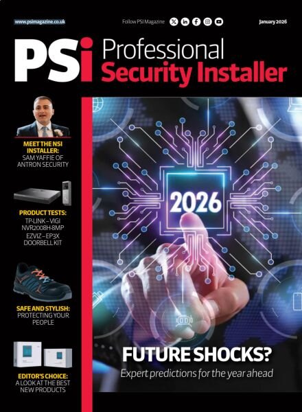 Proffessional Security Installer – January 2026 Cover