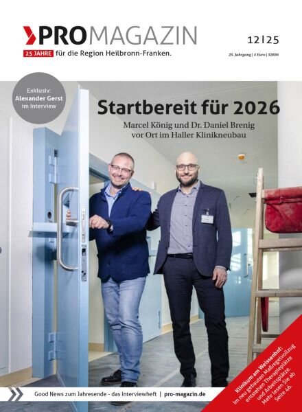 PROMAGAZIN – Dezember 2025 Cover