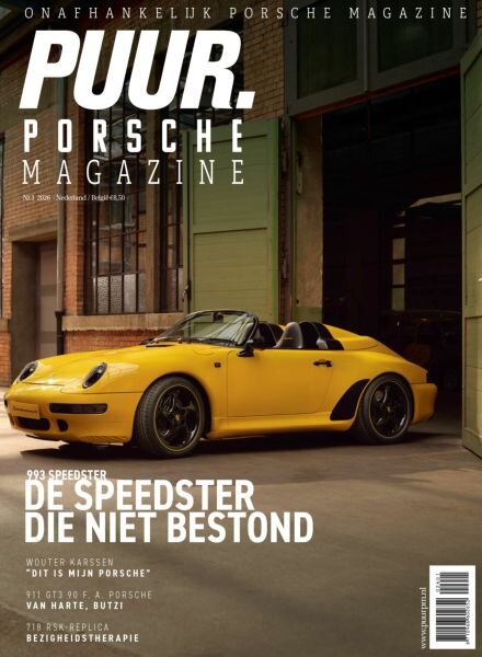 PUUR Porsche Magazine – Januari 2026 Cover