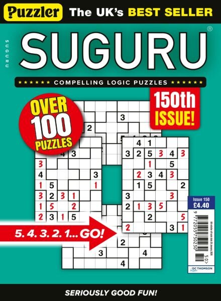 Puzzler Suguru – Issue 150 2026 Cover