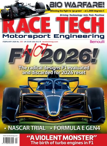 Race Tech – February 2026 Cover