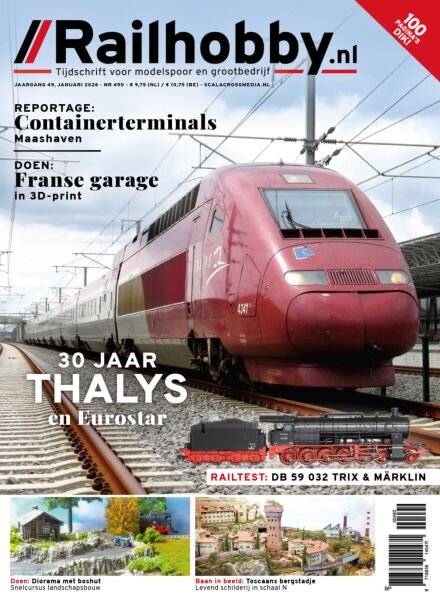 Railhobby – Januari 2026 Cover