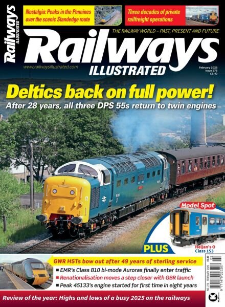 Railways Illustrated – February 2026 Cover