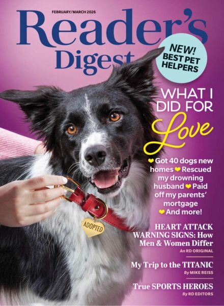 Reader’s Digest USA – February-March 2026 Cover