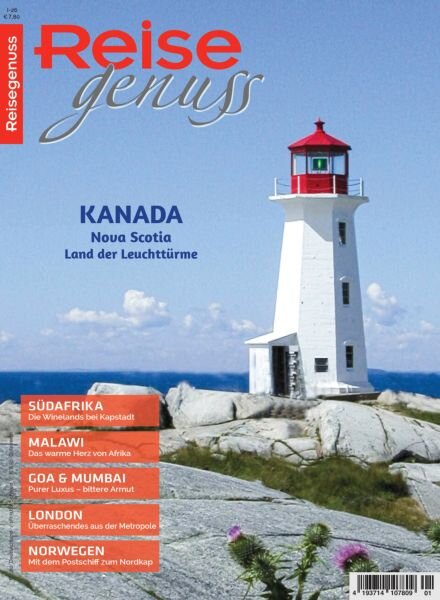 Reisegenuss – Januar 2026 Cover