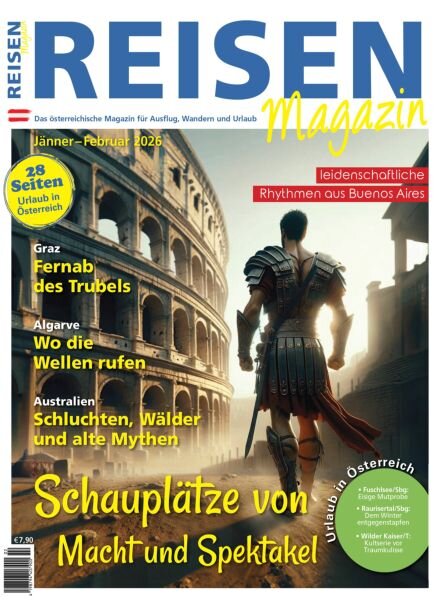 Reisen-Magazin – Januar-Februar 2026 Cover