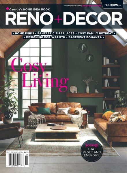 Reno + Decor – December 2025-January 2026 Cover