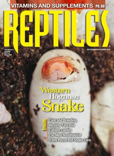 Reptiles Magazine – September-October 2025 Cover