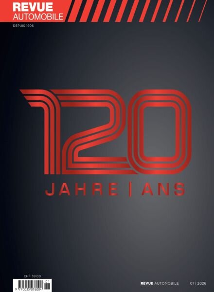 Revue Automobile – 8 Janvier 2026 Cover