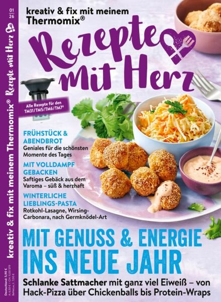 Rezepte mit Herz – Januar 2026 Cover