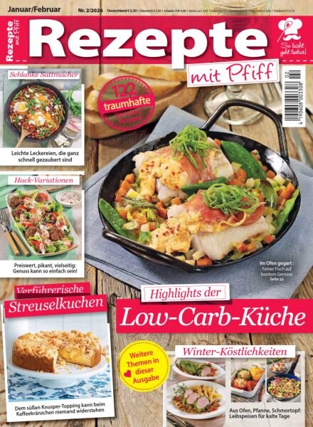 Rezepte mit Pfiff – Januar-Februar 2026 Cover