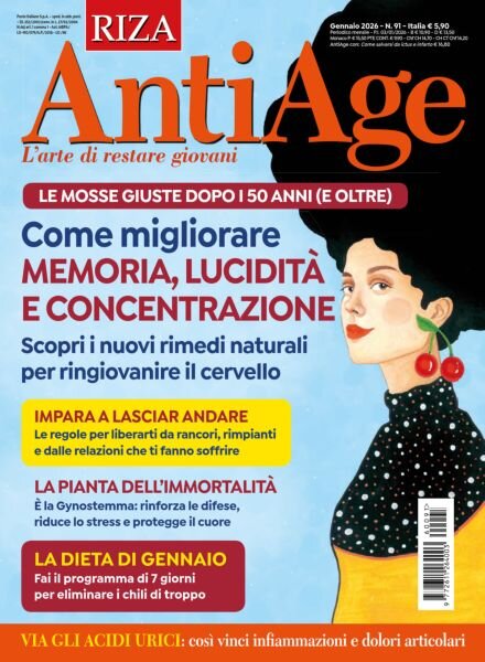 Riza AntiAge – Gennaio 2026 Cover