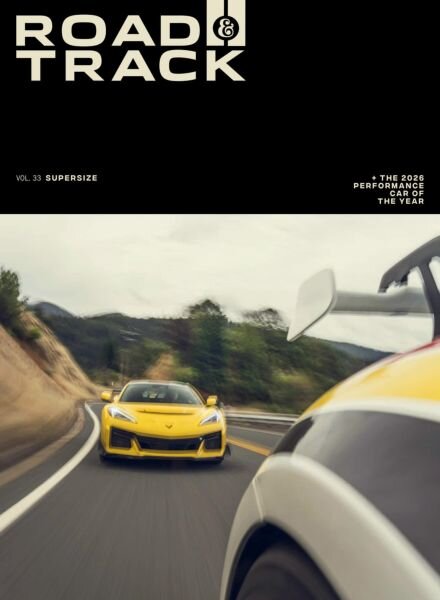 Road & Track – Volume 33 Supersize – January 2026 Cover