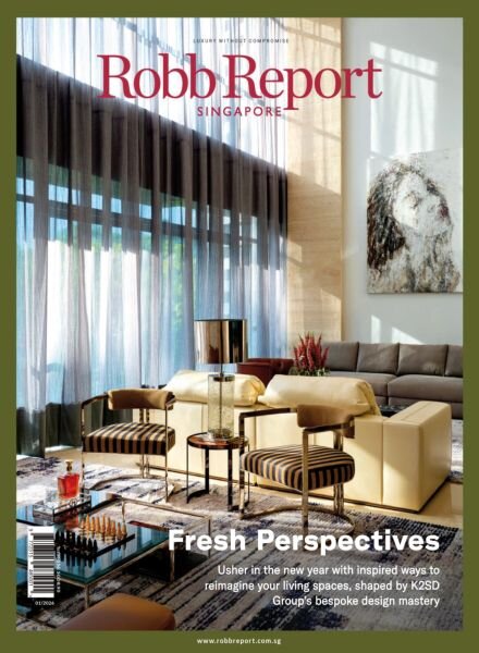 Robb Report Singapore – January 2026 Cover