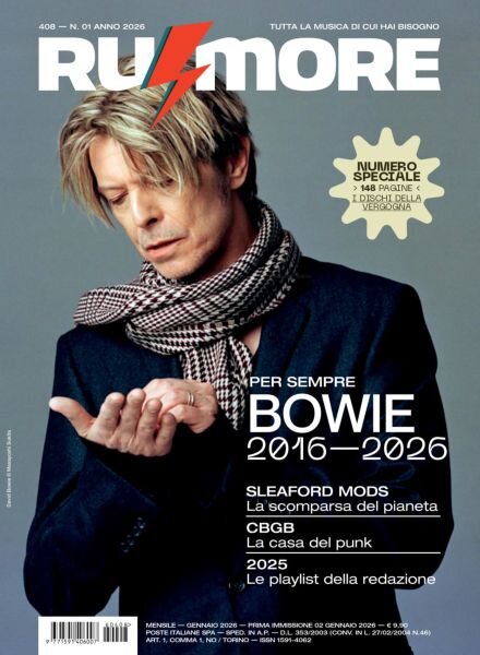 Rumore – Gennaio 2026 Cover