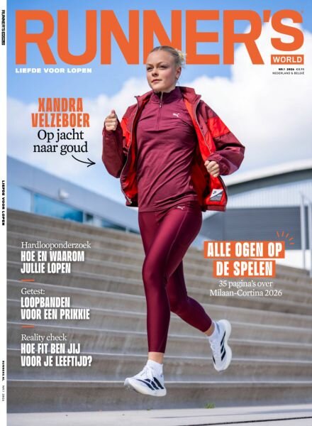 Runner’s World Netherlands – Januari 2026 Cover