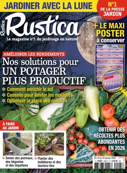 Rustica – 16 Janvier 2026 Cover