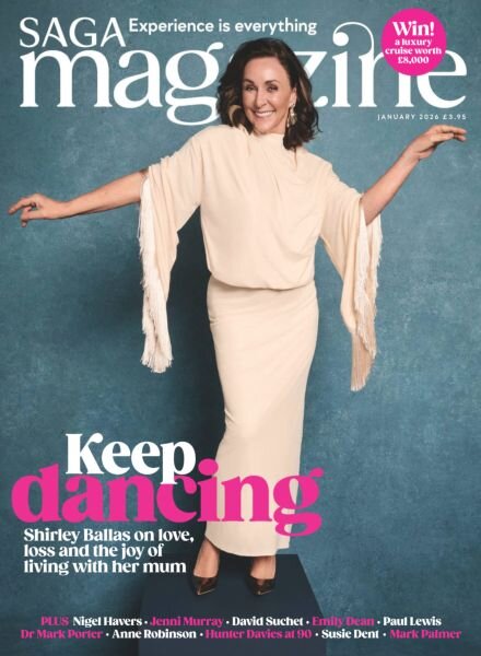 Saga Magazine – January 2026 Cover