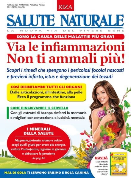 Salute Naturale – Febbraio 2026 Cover
