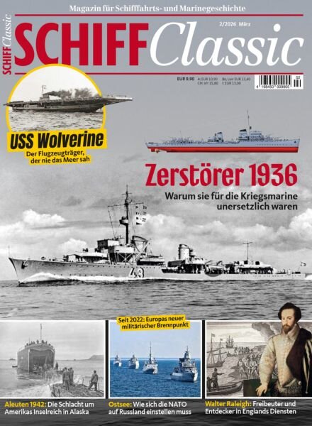 Schiff Classic – Marz 2026 Cover