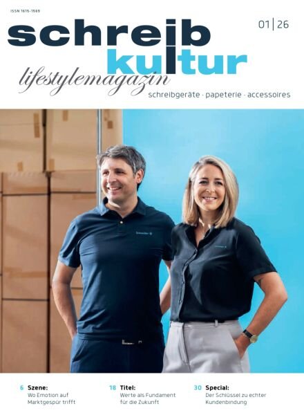 Schreibkultur – Januar 2026 Cover