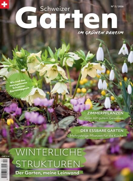 Schweizer Garten – 16 Januar 2026 Cover