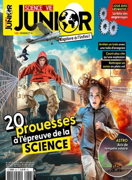 Science & Vie Junior – Fevrier 2026 Cover