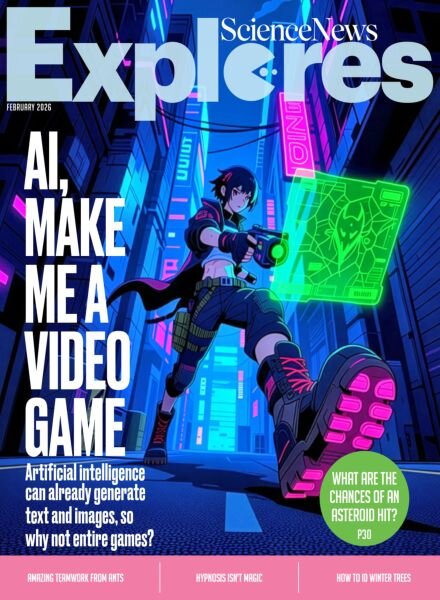 Science News Explores – February 2026 Cover