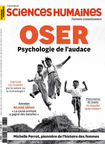 Sciences Humaines – Fevrier 2026 Cover
