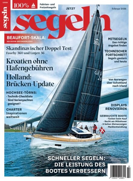 segeln – Februar 2025 Cover
