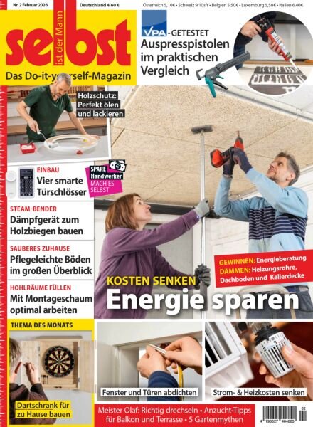 Selbst ist der Mann – Februar 2026 Cover
