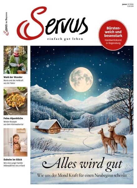 Servus in Bayern – Januar 2026 Cover
