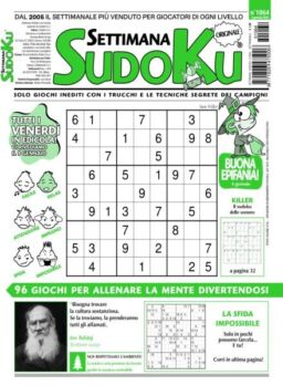 Settimana Sudoku – 2 Gennaio 2026
