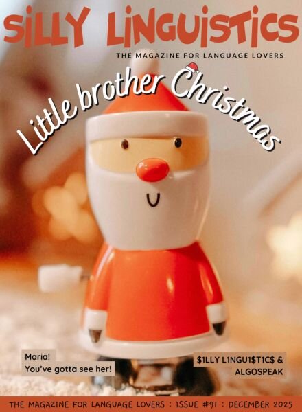 Silly Linguistics – Issue 91 2026 Cover