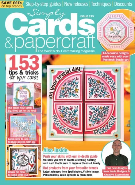 Simply Cards & Papercraft – Issue 279 2026 Cover