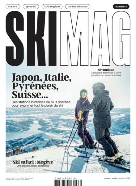 Ski Mag – Janvier-Mars 2026 Cover