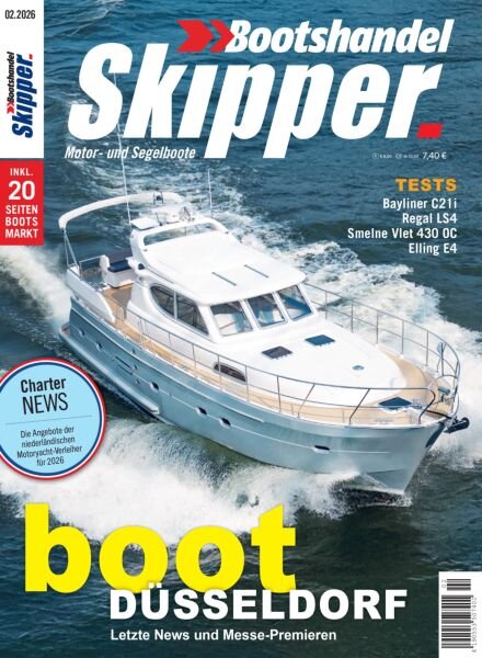 Skipper Bootshandel – Februar 2026 Cover