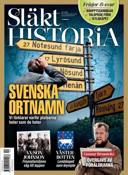 Slakthistoria – 14 Januari 2026 Cover