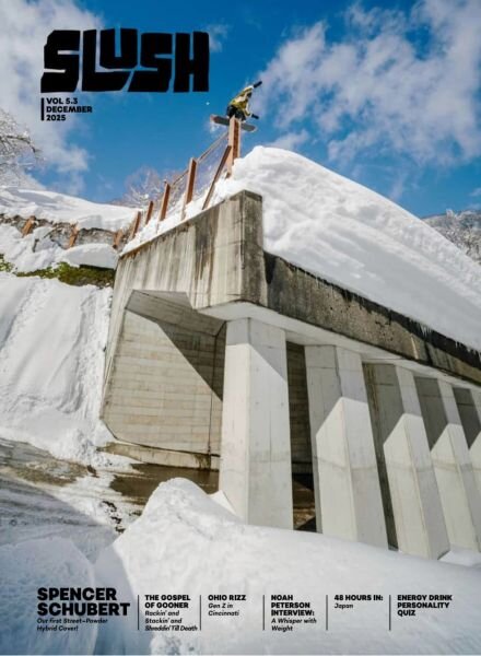 Slush Snowboarding – December 2025 Cover
